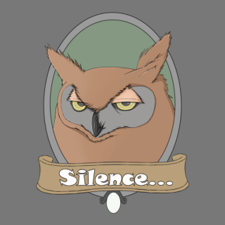 Silence Owl - herní tričko Dostupné velikosti:: L