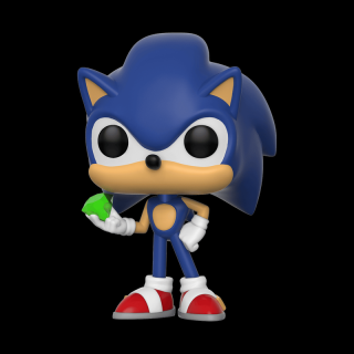 Sonic The Hedgehog - Funko POP! figurka - Sonic with Emerald
