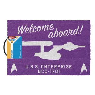 Star Trek - rohožka - Welcome Aboard!