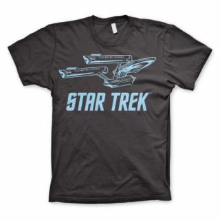 Star Trek - tričko - Enterprise Ship Velikost: XL