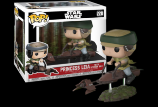 Star Wars Funko POP figurka - Leia on Speeder Bike