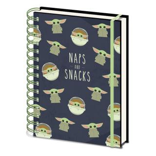 Star Wars: Mandalorian - zápisník - Snacks And Naps