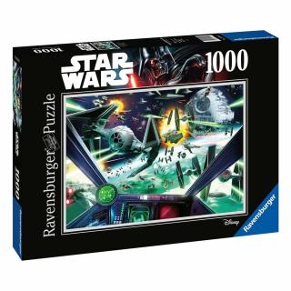 Star Wars - puzzle - X-Wing Kokpit - 1000 dílků