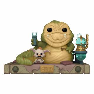 Star Wars Return of the Jedi 40th Anniversary - Funko POP! Moment - Jabba the Hutt & Salacious B. Crumb