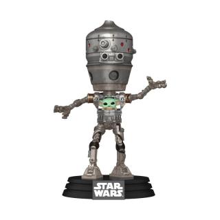 Star Wars: The Mandalorian - Funko POP! figurka - IG-12 with Grogu - PONIČENÝ OBAL