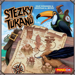 Stezky tukanů - zakreslovací hra - CZ