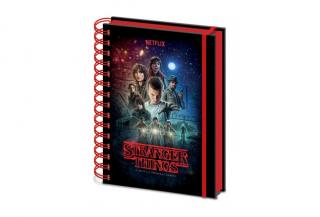 Stranger Things - A5 zápisník - One Sheet