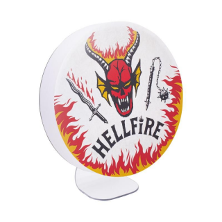 Stranger Things - lampička - Hellfire Club Logo
