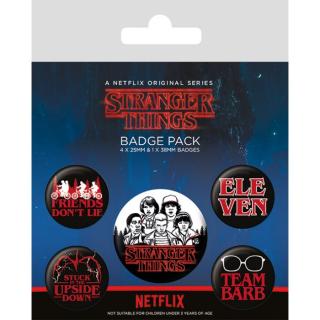 Stranger Things - sada placek - Postavy