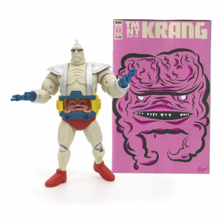Teenage Mutant Ninja Turtles BST AXN XL - akční figurka s komiksem - Krang with Android Body