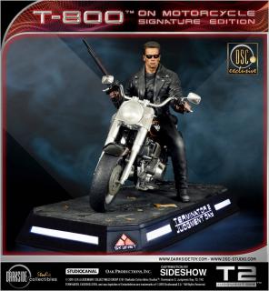 Terminator 2: Judgment Day - soška - T-800 on Motorcycle Signature Edition Sideshow Exclusive