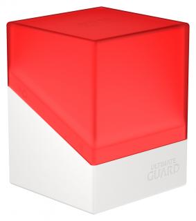 Ultimate Guard - krabička na karty - Boulder Deck Case 100+ SYNERGY Red/White