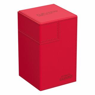 Ultimate Guard - krabička na karty - Flip`n`Tray 100+ XenoSkin Monocolor Red