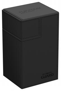 Ultimate Guard - krabička na karty - Flip`n`Tray 80+ XenoSkin Monocolor Black