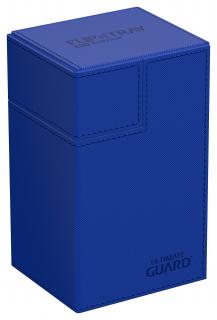Ultimate Guard - krabička na karty - Flip`n`Tray 80+ XenoSkin Monocolor Blue