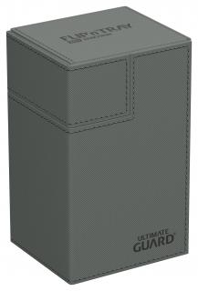 Ultimate Guard - krabička na karty - Flip`n`Tray 80+ XenoSkin Monocolor Grey