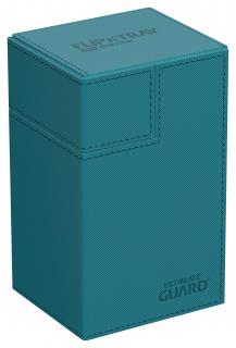 Ultimate Guard - krabička na karty - Flip`n`Tray 80+ XenoSkin Monocolor Petrol