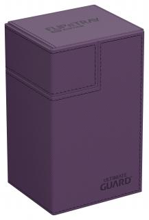 Ultimate Guard - krabička na karty - Flip`n`Tray 80+ XenoSkin Monocolor Purple