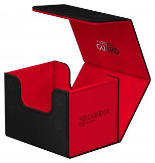 Ultimate Guard - krabička na karty - Sidewinder 100+ XenoSkin Synergy Black/Red
