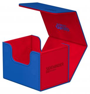 Ultimate Guard - krabička na karty - Sidewinder 100+ XenoSkin Synergy Blue/Red