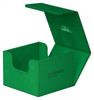 Ultimate Guard - krabička na karty - Sidewinder 133+ XenoSkin Monocolor Green