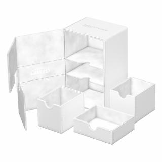 Ultimate Guard - krabička na karty - Twin Flip`n`Tray 160+ XenoSkin Monocolor White