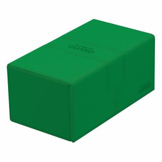 Ultimate Guard - krabička na karty - Twin Flip`n`Tray 200+ XenoSkin Monocolor Green