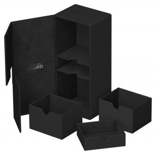 Ultimate Guard - krabička na karty - Twin Flip`n`Tray 266+ Xenoskin Black