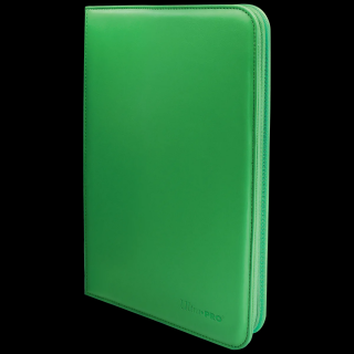 Ultra Pro - A4 album na karty na zip - Vivid 9-Pocket Zippered PRO-Binder (Green)