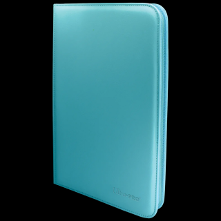 Ultra Pro - A4 album na karty na zip - Vivid 9-Pocket Zippered PRO-Binder (Light Blue)