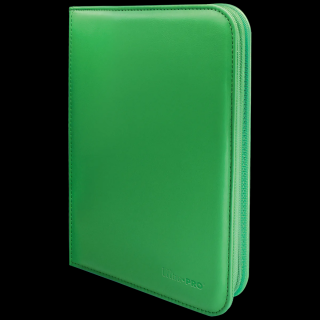 Ultra Pro - A5 album na karty na zip - Vivid 4-Pocket Zippered PRO-Binder (Green)