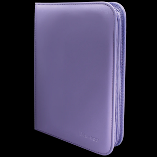Ultra Pro - A5 album na karty na zip - Vivid 4-Pocket Zippered PRO-Binder (Purple)