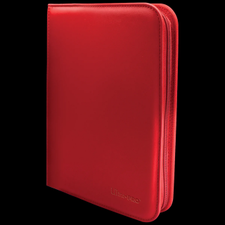 Ultra Pro - A5 album na karty na zip - Vivid 4-Pocket Zippered PRO-Binder (Red)