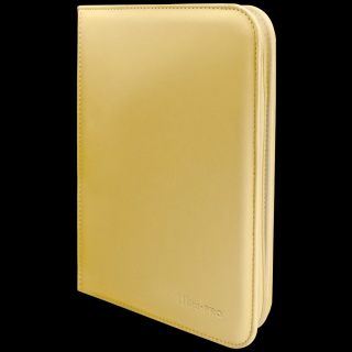 Ultra Pro - A5 album na karty na zip - Vivid 4-Pocket Zippered PRO-Binder (Yellow)