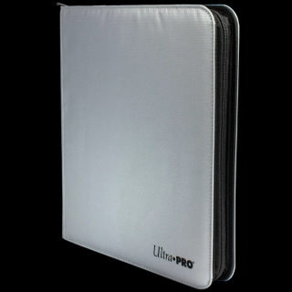 Ultra Pro - album na karty na zip - 12-Pocket Zippered PRO-Binder (Silver)