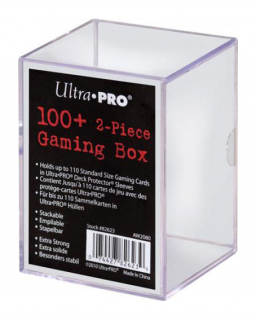 Ultra Pro - krabička na karty - 2-Piece Clear 100+ Deck Box