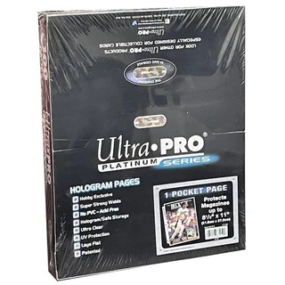 Ultra Pro - stránky do alba - 1-Pocket Platinum Page Box (100 ks)