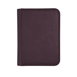 Ultra Pro Suede Collection - A5 album na karty na zip - Premium 4-Pocket Zippered PRO-Binder (Amethyst)