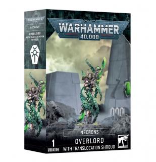 Warhammer 40.000 - mini figurka - Necrons: Overlord with Translocation Shroud