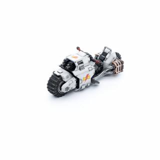 Warhammer 40k - akční figurka - White Scars Raider-pattern Combat Bike
