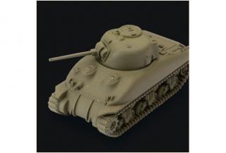 World of Tanks Miniatures - Game Expansion – M4A1 75mm Sherman