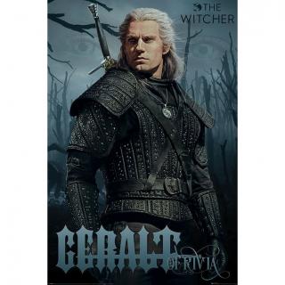 Zaklínač (Netflix) - plakát - Geralt z Rivie