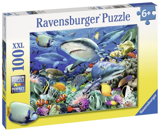 Žraločí útes - puzzle - 100 XXL dílků