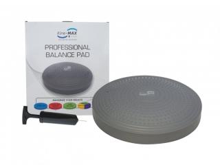 Balanční polštářek - Kine-MAX Professional Balance Pad - stříbrný