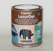 Capadur Lazur Gel dekorační lazura na dřevo 1L