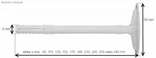 EJOT IDK-T 8/60 fasádní talířová hmoždinka Velikost: 115 mm