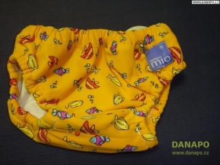 Koupací kalhotky plavky pro nejmenší Bambino Mio 5-7Kg Varianta: Žluté