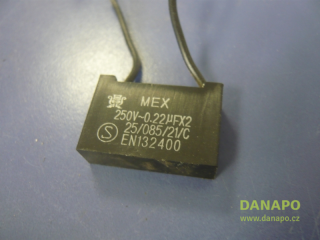 Náhradní díly vibrační bruska Extol OS 280 E Varianta: Kondenzátor