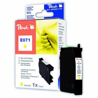 Toner Epson T0715 T0171 Peach E071 Barva: Žlutá