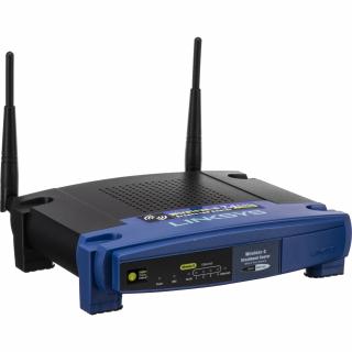 WIFI AP Router Cisco Linksys WRT54GL 2.4 GHz 54 MBit/s